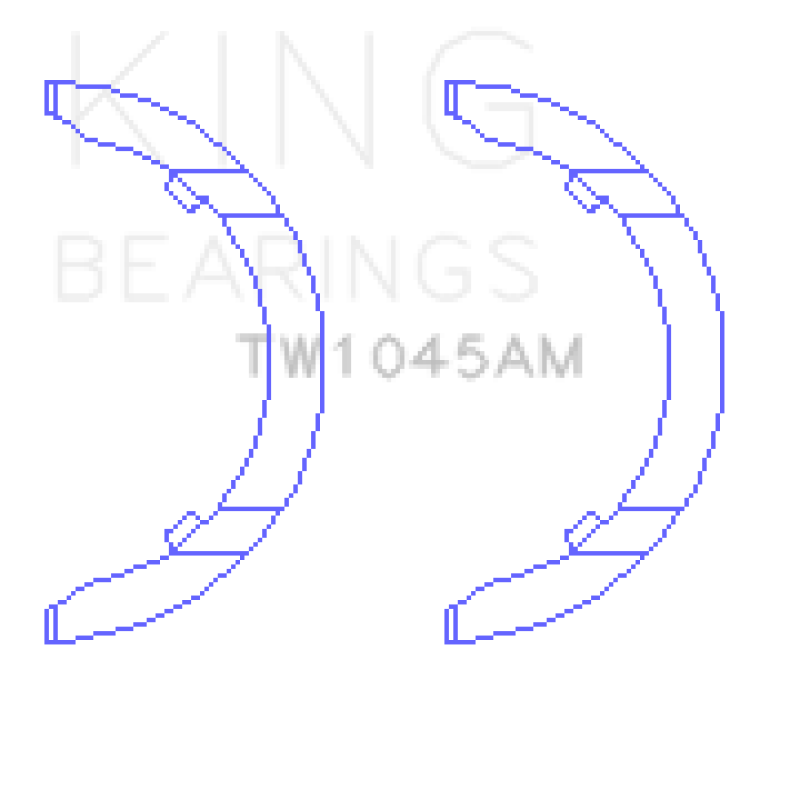 King Engine Bearings 1798 Audi CDAA/CDHA/CDHB/CDAB Thrust Washer Set Bearings King Engine Bearings