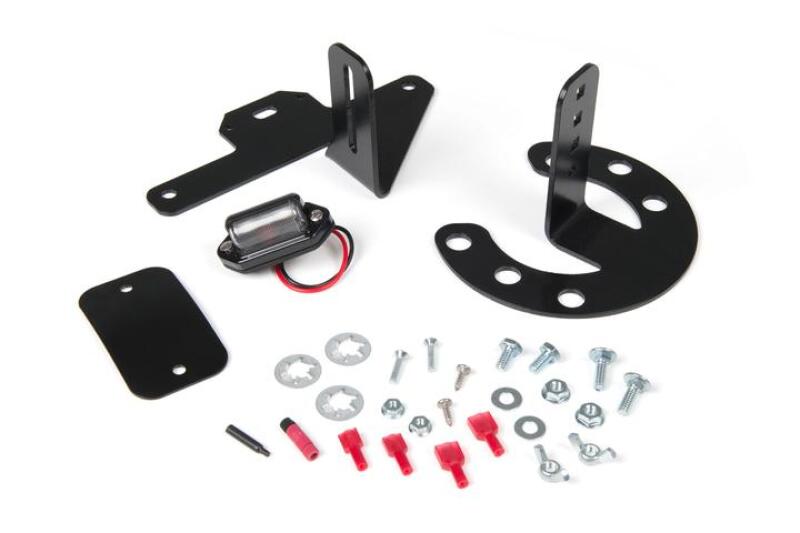 JKS Manufacturing Jeep JK/TJ/YJ Spare Tire License Plate Mount Brackets JKS Manufacturing