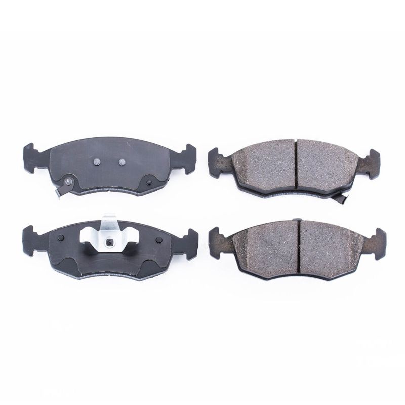 Power Stop 12-18 Fiat 500 Front Z16 Evolution Ceramic Brake Pads Brake Pads - OE PowerStop