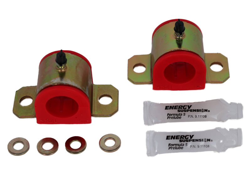 Energy Suspension 01-05 Lexus IS300 Front Sway Bar Bushing Set - Red Bushing Kits Energy Suspension