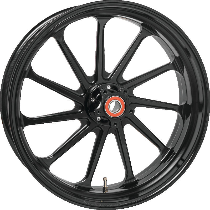 Performance Machine 21x3.5 Forged Wheel Assault - Black Ano Wheels - Forged Performance Machine