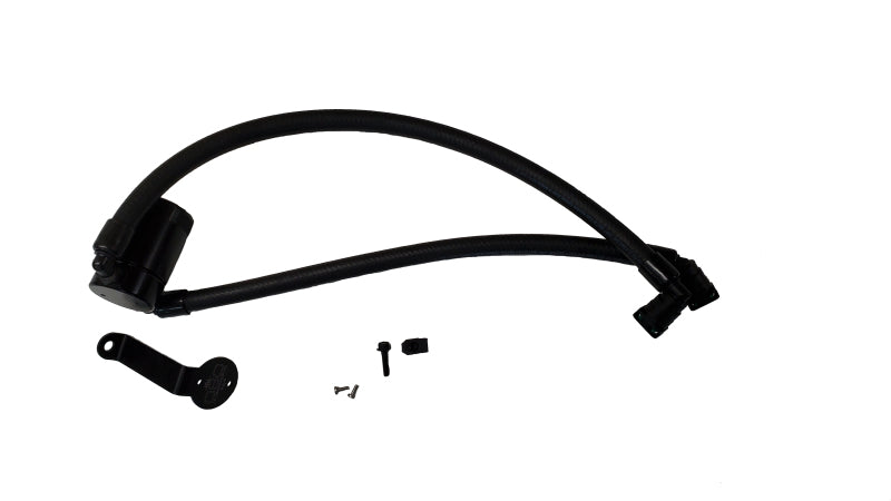 J&L 2015-2017 Ford Expedition 3.5L EcoBoost Oil Separator 3.0 - Black Anodized Oil Separators J&L