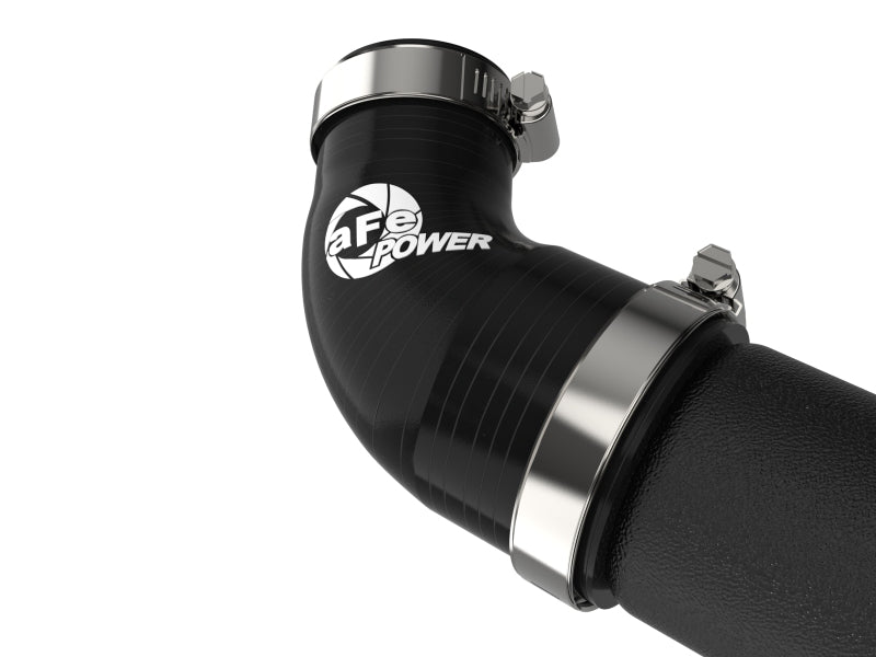 aFe 19-26 Genesis G70 V6 3.3L (tt) BladeRunner Aluminum Hot Charge Pipe - Black Air Intake Components aFe