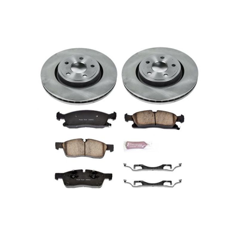 Power Stop 11-19 Dodge Durango Front Autospecialty Brake Kit Brake Kits - OE PowerStop