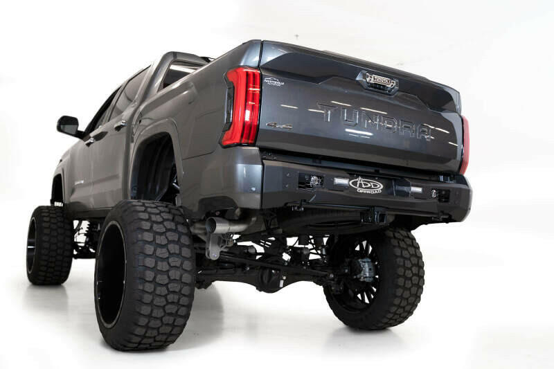 Addictive Desert Designs 22-23 Toyota Tundra Stealth Fighter Winch Rear Bumper Bumpers - Steel Addictive Desert Designs