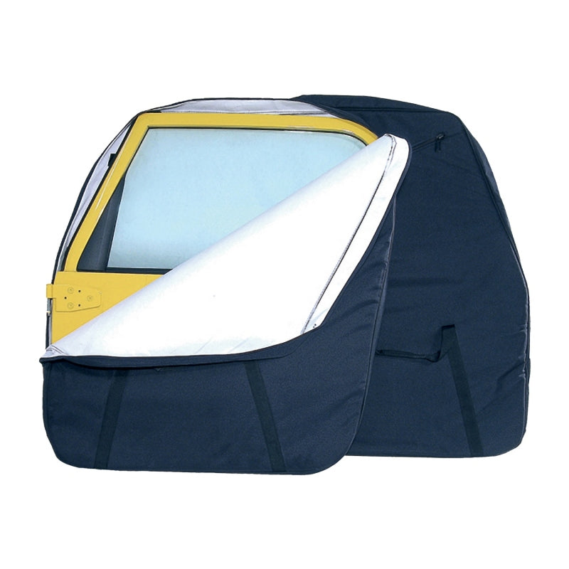 Rugged Ridge Hard Door Storage Bag 76-06 Jeep CJ / Jeep Wrangler Storage Racks Rugged Ridge