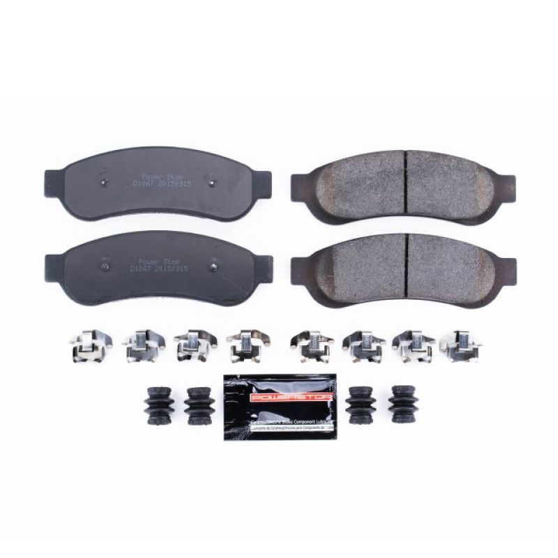 Power Stop 07-10 Ford F-250 Super Duty Rear Z23 Evolution Sport Brake Pads w/Hardware Brake Pads - Performance PowerStop
