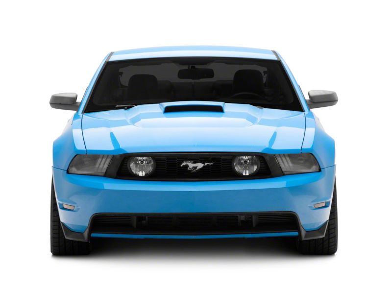 Raxiom 10-12 Ford Mustang LED Projector Headlights SEQL Turn Signals- Blk Housing (Clear Lens) Headlights Raxiom