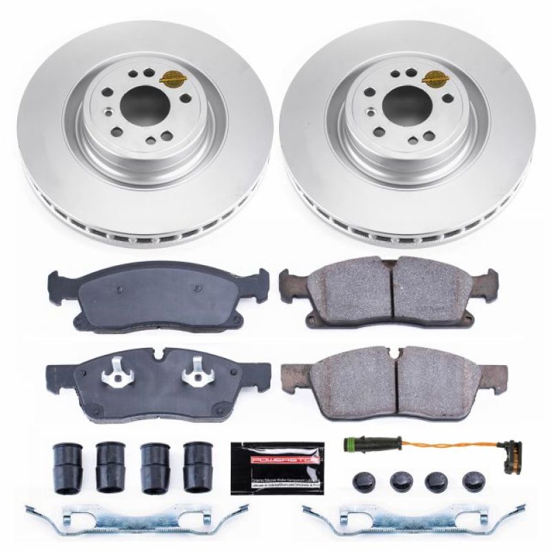 Power Stop 2016 Mercedes-Benz GLE300d Front Z23 Evolution Sport Coated Brake Kit Brake Kits - Performance D&S PowerStop