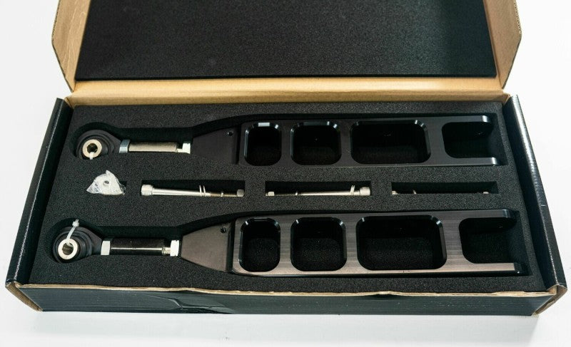 ISC Suspension 08-21 Subaru Impreza V3 Rear Adjustable Control Arms - Stealth Series Black Control Arms ISC Suspension