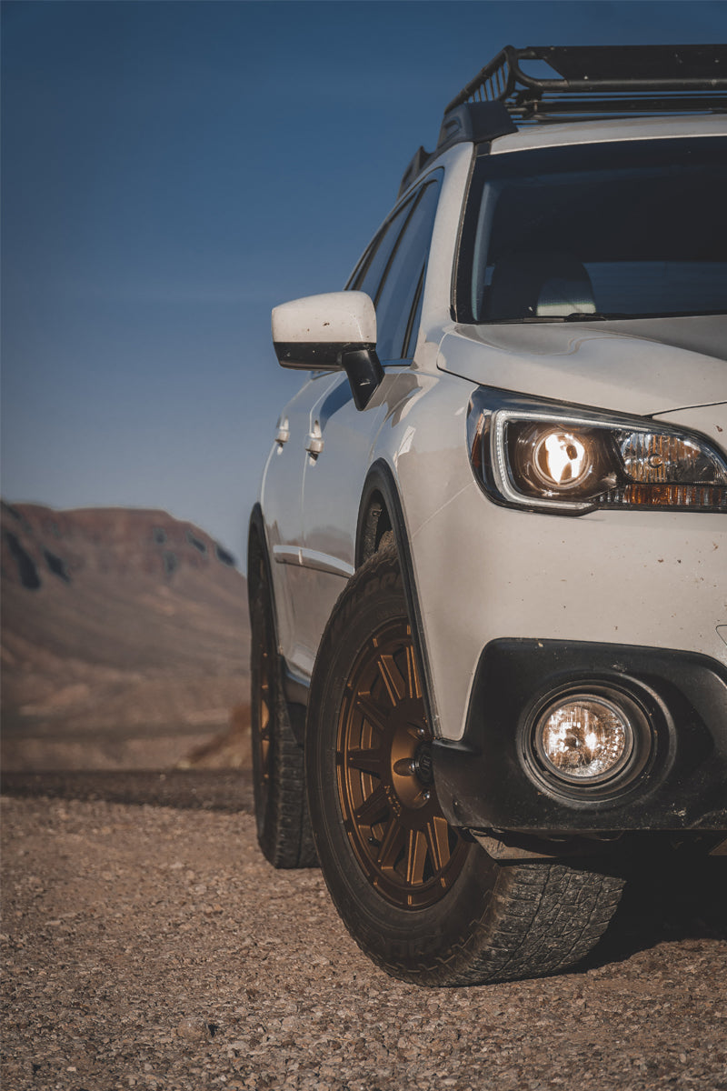 ICON Ricochet 17x8 5x100 38mm Offset 6in BS Satin Gold Wheel Wheels - Cast ICON