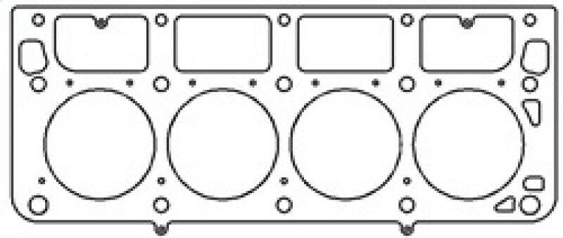 Cometic 09+ GM LS9 4.100in Bore .051 thick MLX LHS Head Gasket Head Gaskets Cometic Gasket