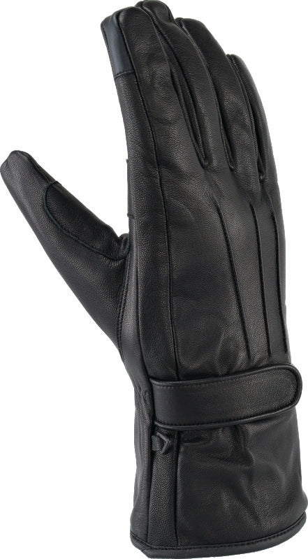 Kuryakyn Leather By River Road Taos Cold Weather Gloves Black - Small Gloves Kuryakyn