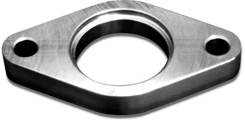 BLOX Racing 38mm Wastegate flange (TiAL/Deltagate) - Through hole (1018 Mild Steel) Flanges BLOX Racing