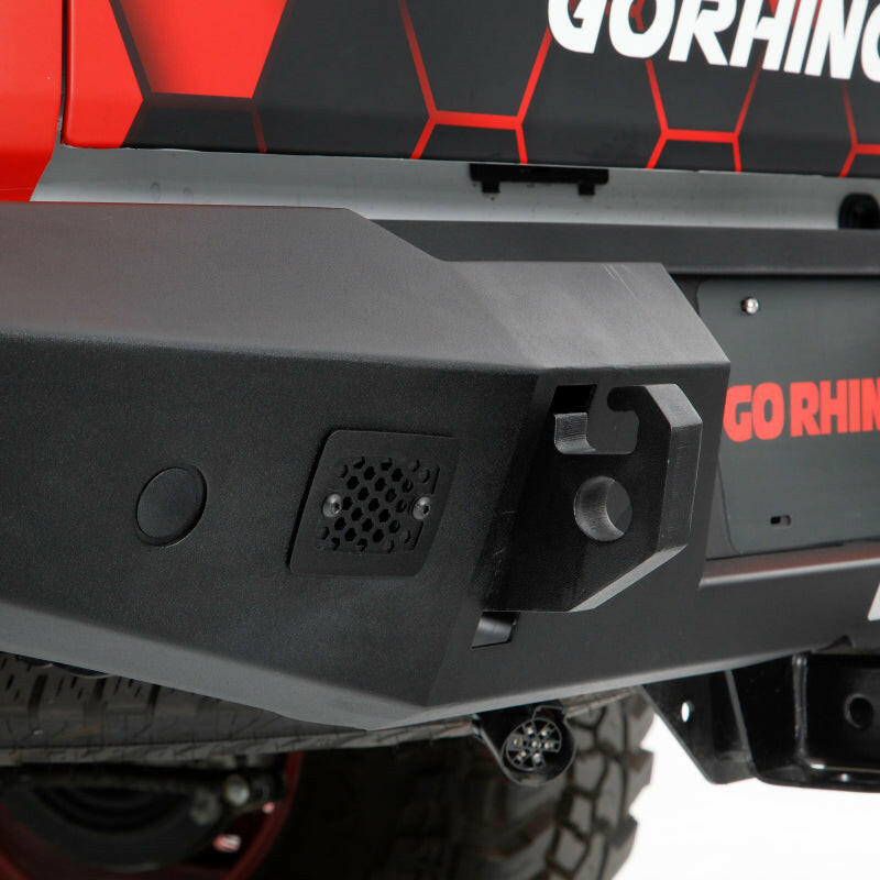 Go Rhino 20-22 Jeep Gladiator JT Trailine Rear Full Width Bumper - Tex. Blk Bumpers - Steel Go Rhino