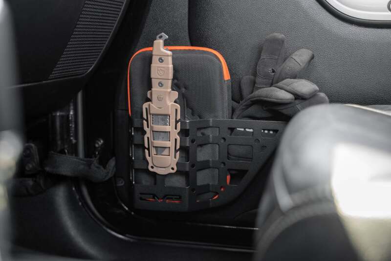 DV8 Offroad 11-18 Jeep Wrangler JK Front Door Pocket Molle Panels Exterior Trim DV8 Offroad