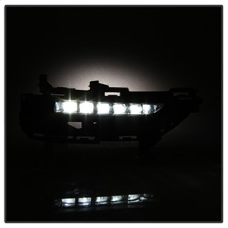 Spyder Honda Accord Coupe 2016-2017 OEM LED Fog Lights W/Switch- Clear FL-HA2016-2D-LED-C Fog Lights SPYDER