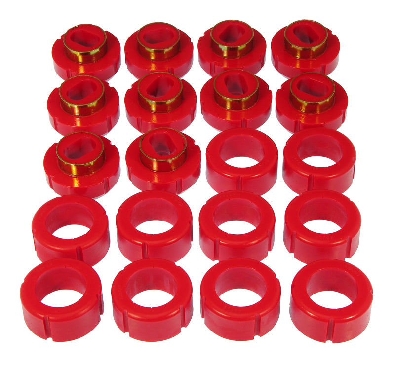 Prothane 82-00 Chevy Blazer 2/4wd Body Mount - Red Bushing Kits Prothane