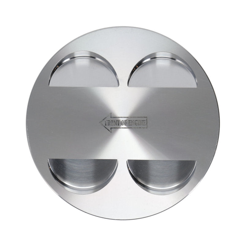 Manley Toyota Supra Turbo (2JZGTE) 87mm +1.0mm Oversized Bore 10:1 Flat Top Piston Set w/ Ring Piston Sets - Forged - 6cyl Manley Performance