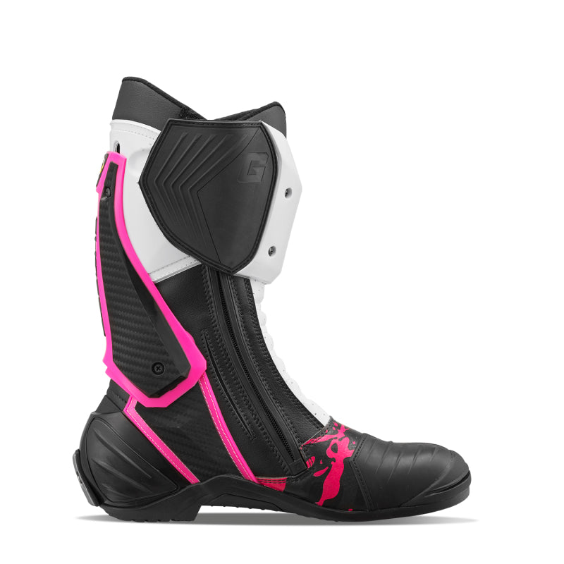 Gaerne GP1 Limited Series Scott Redding Replica Boot Bold White/Pink Size 11 Motorcycle Boots Gaerne