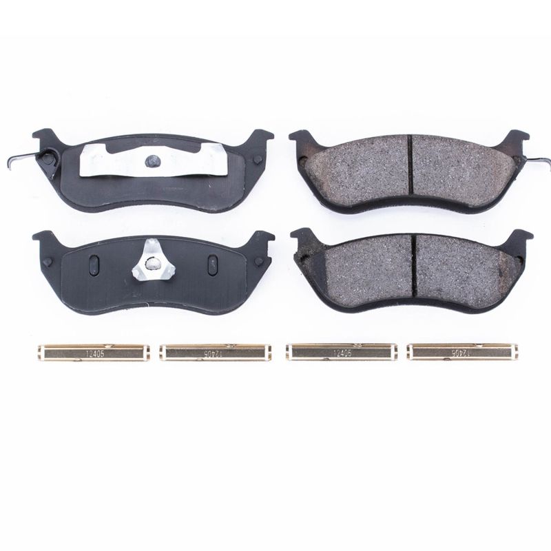 Power Stop 96-02 Ford Crown Victoria Rear Z17 Evolution Ceramic Brake Pads w/Hardware Brake Pads - OE PowerStop