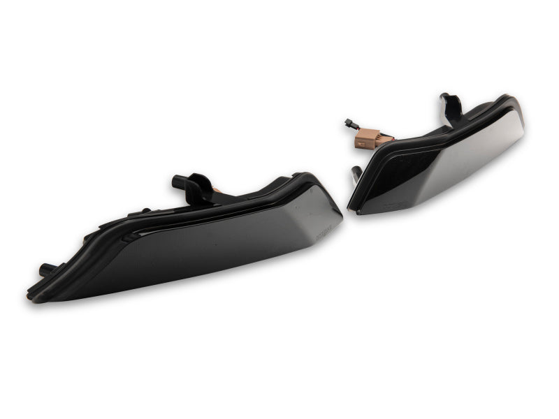 Raxiom 15-17 Ford Mustang Axial Series LED Sequential Turn Signals (Smoked) Headlights Raxiom