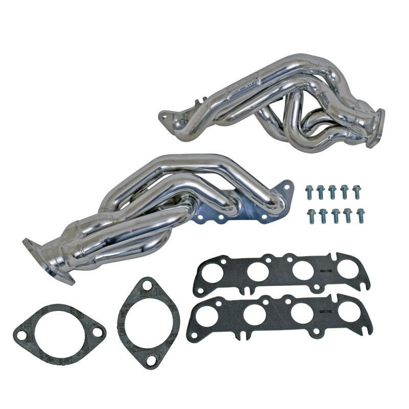 BBK 11-14 Mustang GT Shorty Tuned Length Exhaust Headers - 1-5/8 Silver Ceramic Headers & Manifolds BBK