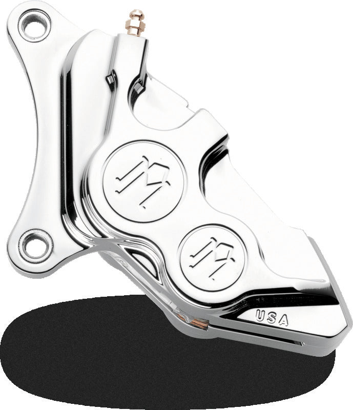 Performance Machine Caliper 137x4B Left 11.5in - Chrome Brake Calipers - Perf Performance Machine
