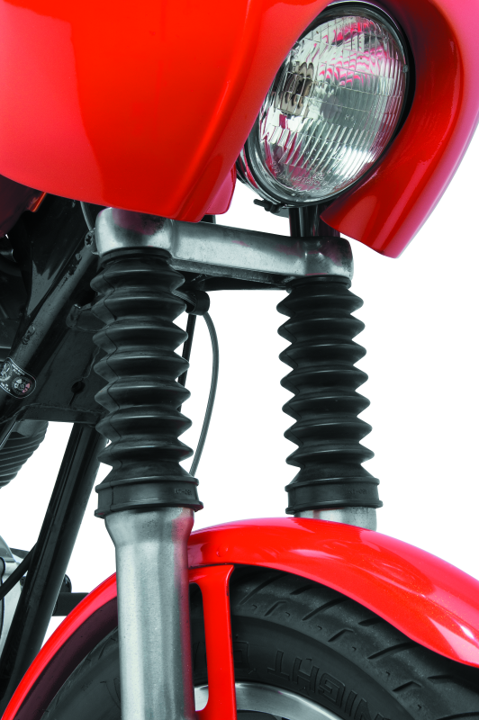 Bikers Choice 39MM Black Fork Boots Pr Fork Assemblies Bikers Choice