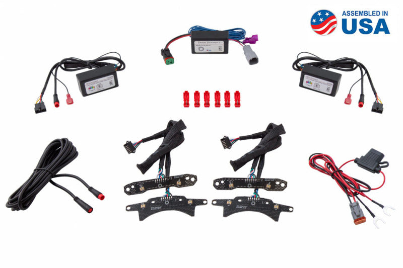 Diode Dynamics 15-21 Dodge Challenger RGBW DRL LED Boards Light Accessories and Wiring Diode Dynamics