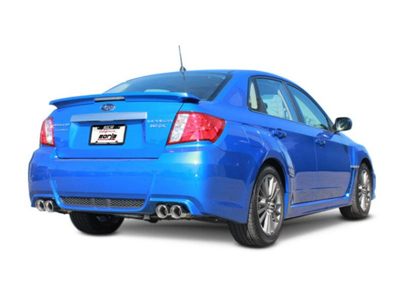 Borla 11-14 Subaru Impreza WRX/STI Sedan 4dr ATAK SS Catback Exhaust Catback Borla