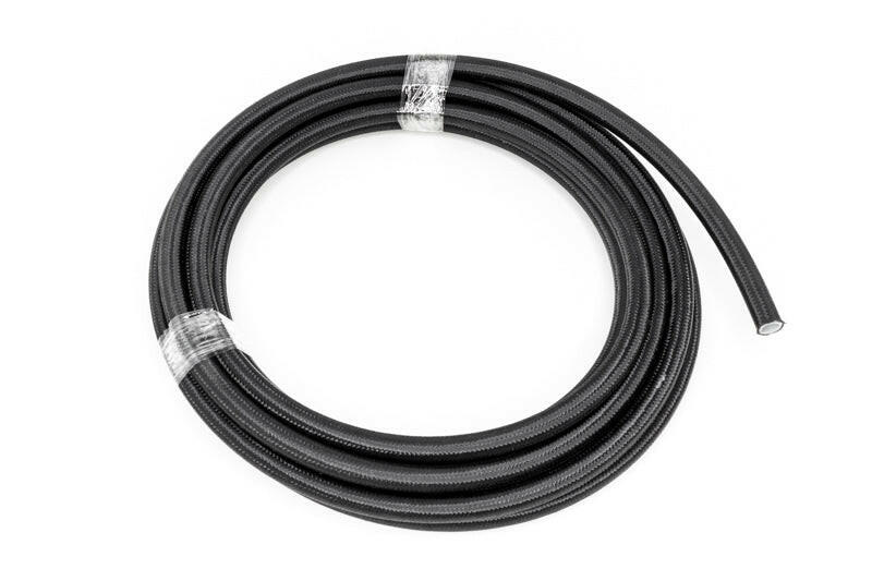 DeatschWerks 8AN Black Nylon Braided PTFE Hose 20 Feet Hoses DeatschWerks
