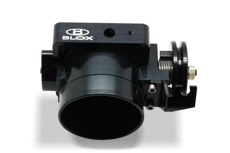 BLOX Racing Honda K-Series Competition 74mm Bore Throttle Body - Black Throttle Bodies BLOX Racing