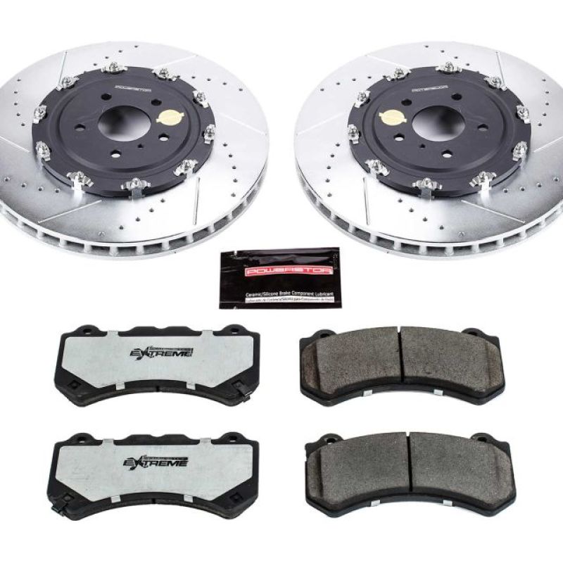 Power Stop 09-11 Nissan GT-R Front Z26 Street Warrior Brake Kit Brake Kits - Performance D&S PowerStop