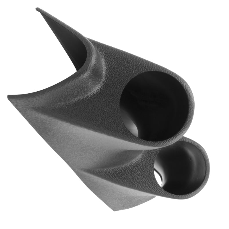 Autometer 2-1/16in Black Alum 98-03 Ford Expedition/F-150 Dual Gauge Mounting Solutions Gauge Mount Gauge Pods AutoMeter