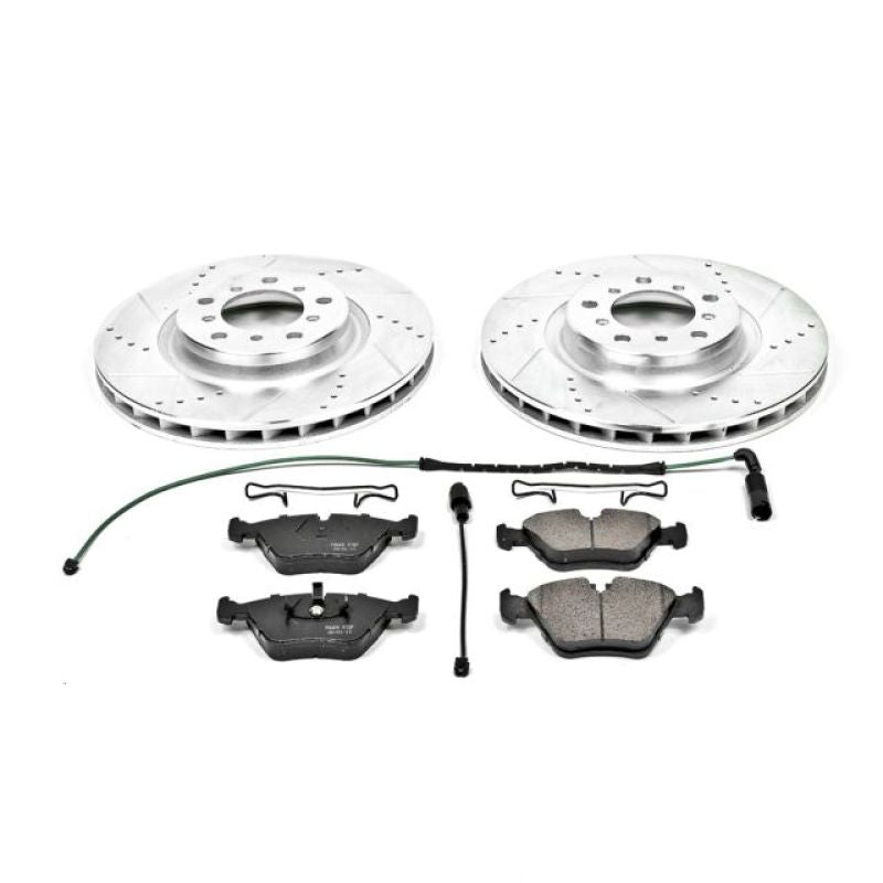 Power Stop 01-06 BMW M3 Front Z23 Evolution Sport Brake Kit Brake Kits - Performance D&S PowerStop