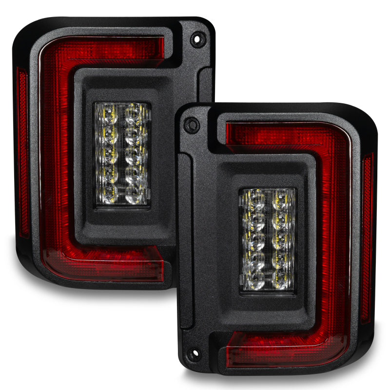 Oracle Lighting Jeep Wrangler JK Flush Mount LED Tail Lights Light Mounts ORACLE Lighting