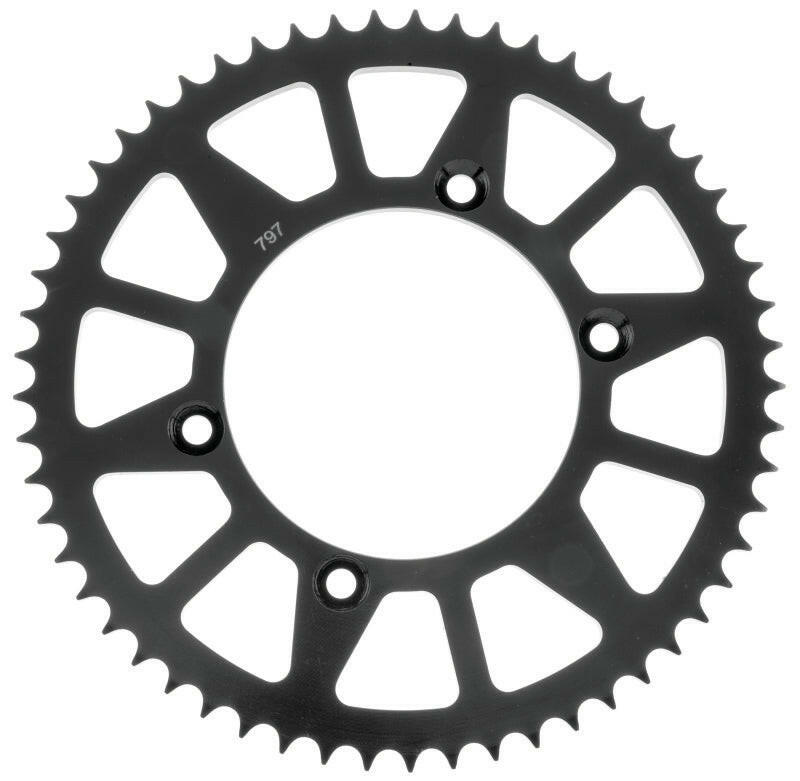 BikeMaster Suzuki Rear Steel Sprocket 428 52T - Black Sprockets BikeMaster