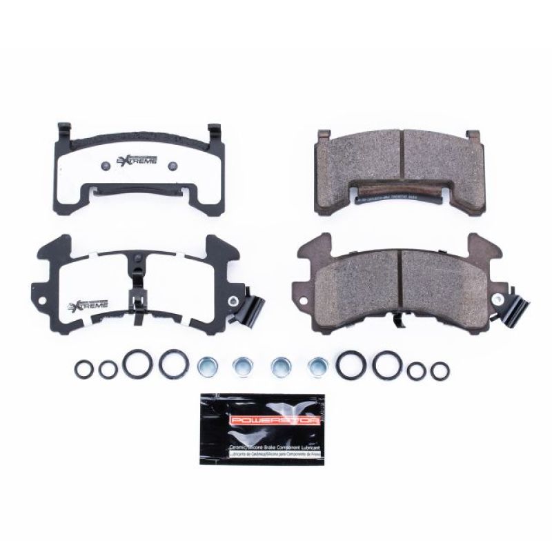 Power Stop 79-85 Avanti II Front or Rear Z26 Extreme Street Brake Pads w/Hardware Brake Pads - Performance PowerStop