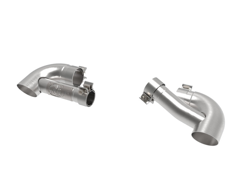 aFe MACHForce XP 304 Stainless Steel Exhaust Tip Upgrade 21-23 Jeep Wrangler JL Rubicon Tips aFe