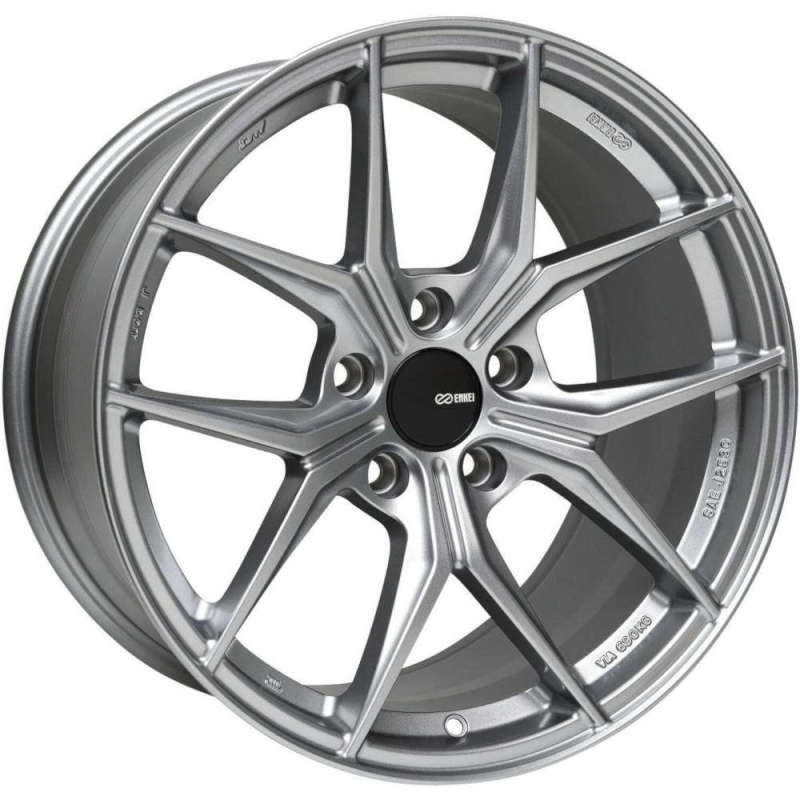 Enkei TSR-X 18x8 45mm Offset 5x100 BP 72.6mm Bore Storm Gray Wheel Wheels - Cast Enkei