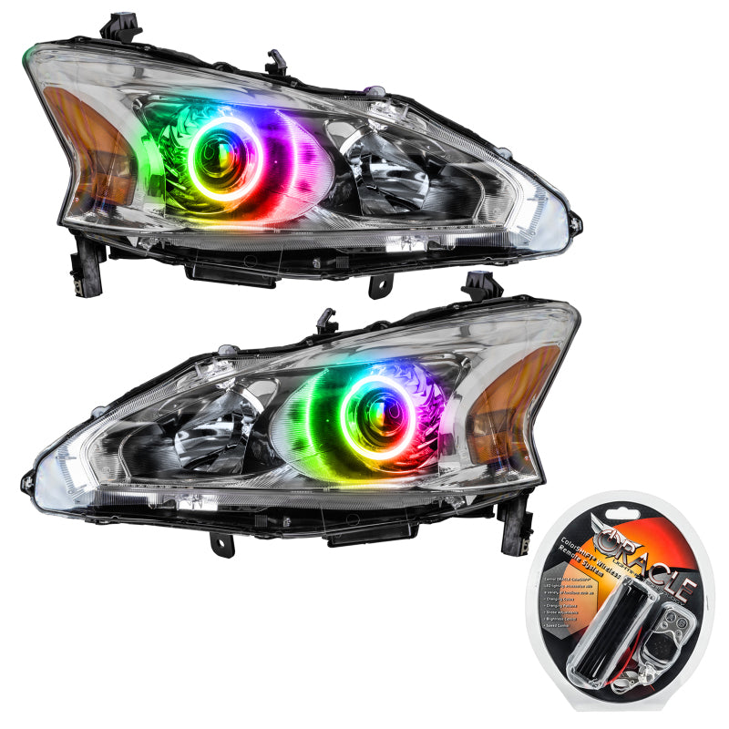 Oracle 13-15 Nissan Altima Sedan SMD HL - ColorSHIFT Headlights ORACLE Lighting