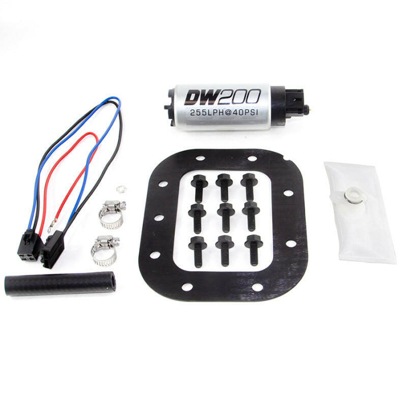 DeatschWerks 86-89 Chevy Corvette 5.7L DW200 255 LPH In-Tank Fuel Pump w/ Install Kit Fuel Pumps DeatschWerks