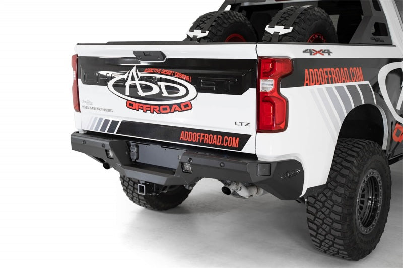 Addictive Desert Designs 2019-2020 Chevrolet Silverado 1500 Stealth Rear Bumper Bumpers - Steel Addictive Desert Designs