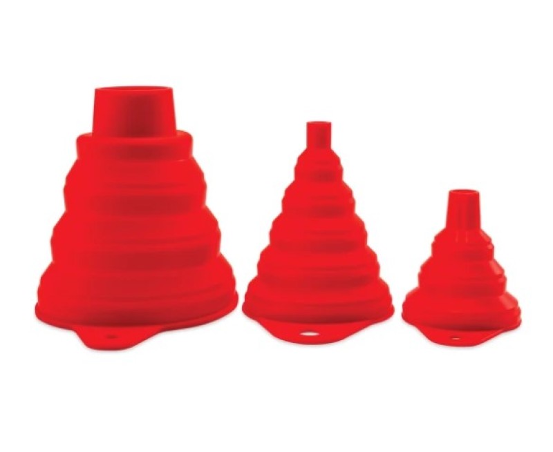 Griots Garage Collapsible Silicone Funnels - Set of 3 Washes & Soaps Griots Garage