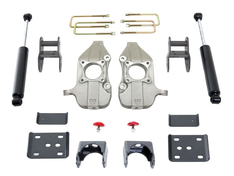 MaxTrac 15-18 Ford F-150 2WD 2in/4in MaxPro Lowering Spindle Kit Steering Knuckles & Spindles Maxtrac