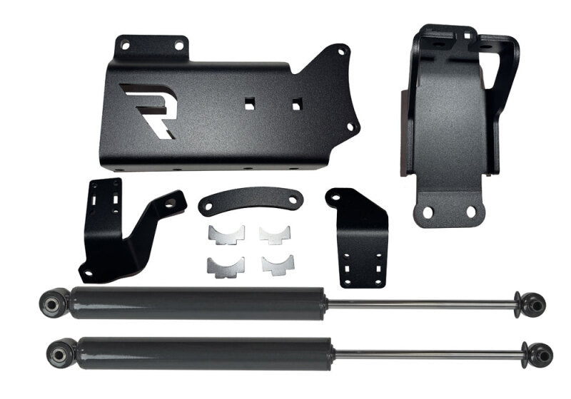 Superlift 14-25 Ram 2500/13-25 Ram 3500 (w/SH Cylinders) Dual Steering Stabilizer Kit Steering Stabilizer Superlift