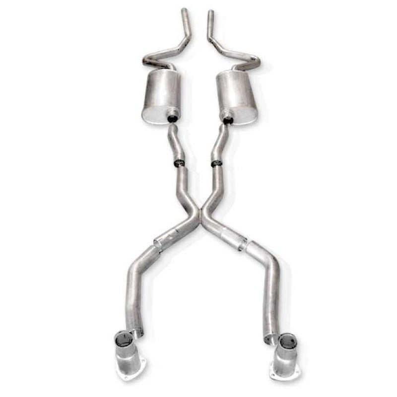 Stainless Works Chevy chevelle Small/Big Block 1968-72 Exhaust 2.5in Stainless Dual Catback Stainless Works