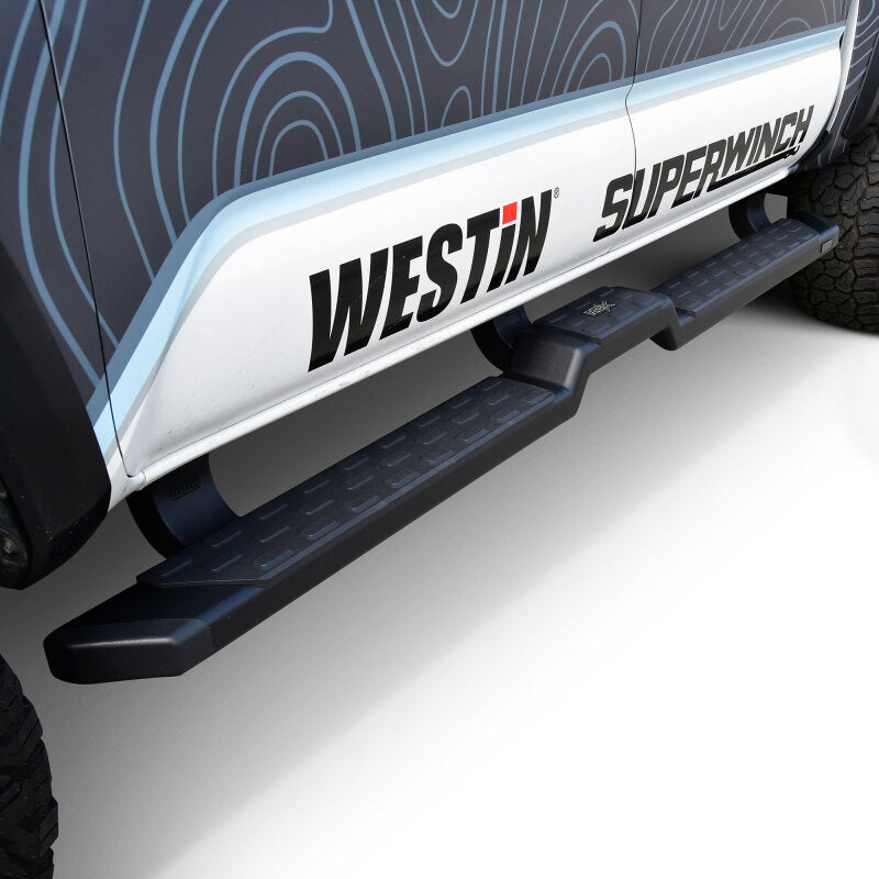 Westin 05-23 Toyota Tacoma DC HDX Running Boards - Tex. Blk Running Boards Westin