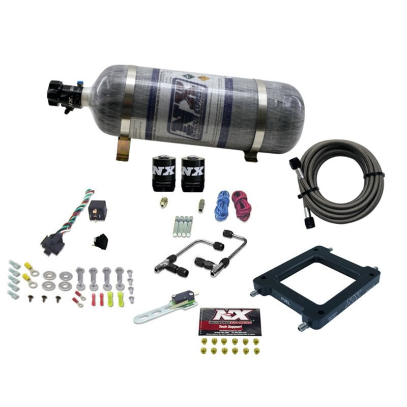Nitrous Express Dominator Gemini Stage 6 Nitrous Kit w/Composite Bottle Nitrous Systems Nitrous Express
